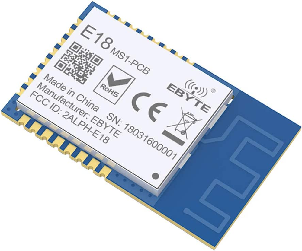 2,4 GHz ZigBee Modul 2,5 mW PA + LNA Wireless Modul IO SMD Wireless PCB Antenne für Smart Home und Industrie Sensoren
