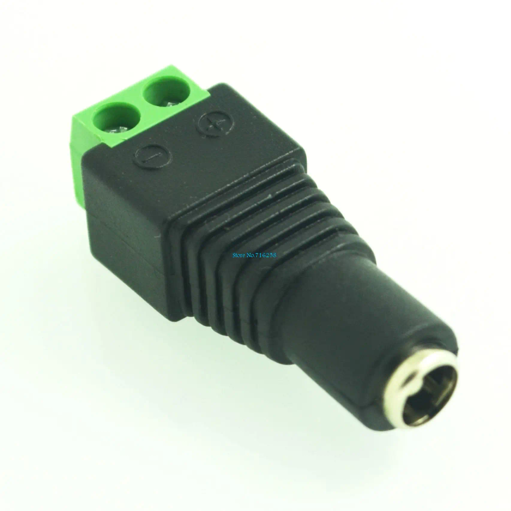 2V 2,1x5,5mm Gleichstrom Buchsen Adapter Stecker