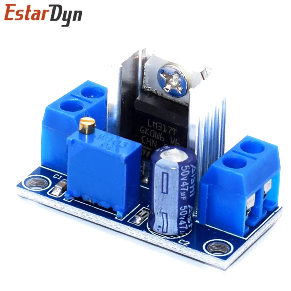 LM317 Spannungs Regler Netzteil DC-DC Converter Buck Step Down 4,2-40V zu 1,2-37V