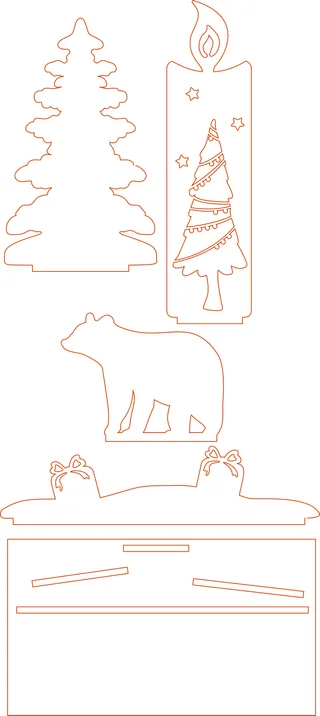 Weihnachten-Motiv 36