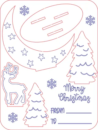 Weihnachten-Motiv 41
